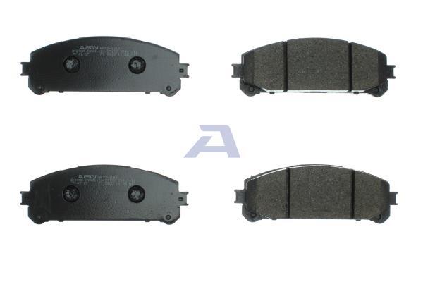 Jeu de 4 plaquettes de frein AISIN ref. BPTO-1016